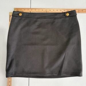 WHBM Suede Mini Skirt